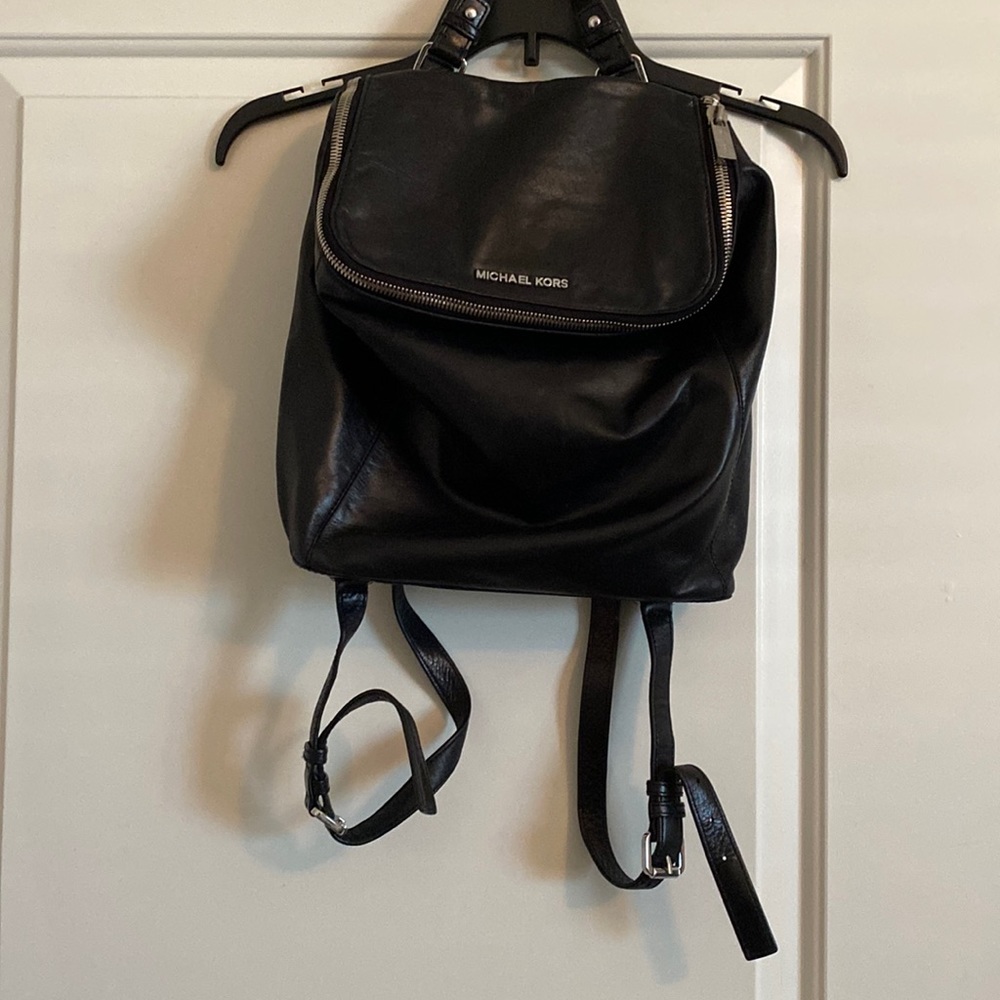 Michael Kor Genuine Leather Backpack Purse